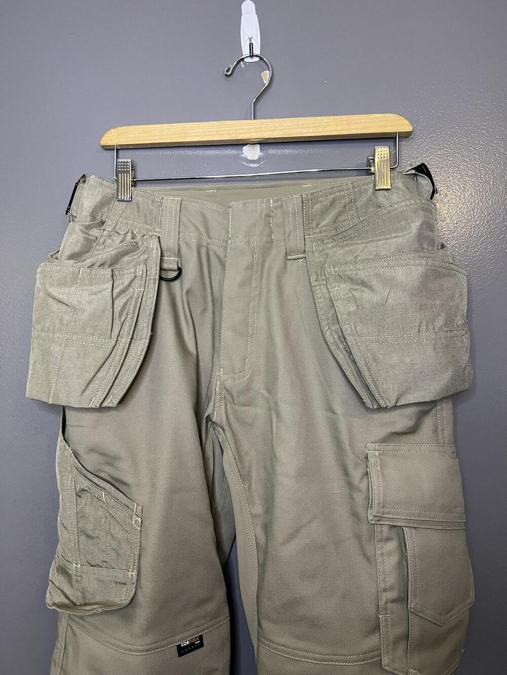 Mascot Cargo Pants Mens 31x35 Beige Madrid Hardwear Workwear 15031-010-55